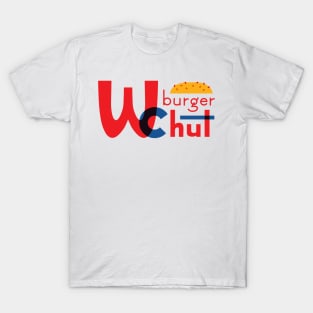 WcBurger Hut - Burger King Parody T-Shirt